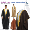 JUBAH LUAR IMAM MASJIDIL HARAM BISHT SHORT SLEEVE COLOUR BLACK, BROWN, WHITE, GOLDEN LENGAN PENDEK